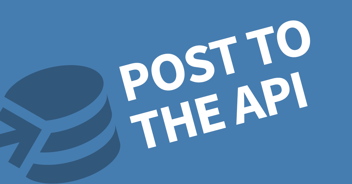 How to perform an API POST query in Directus