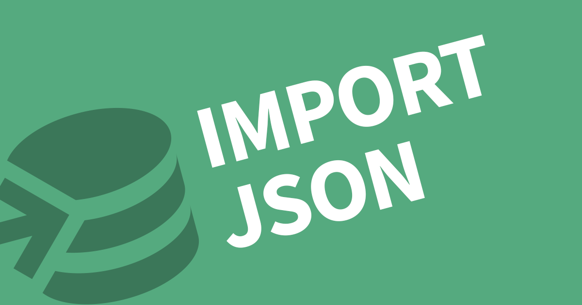 How to Import data into Directus using JSON