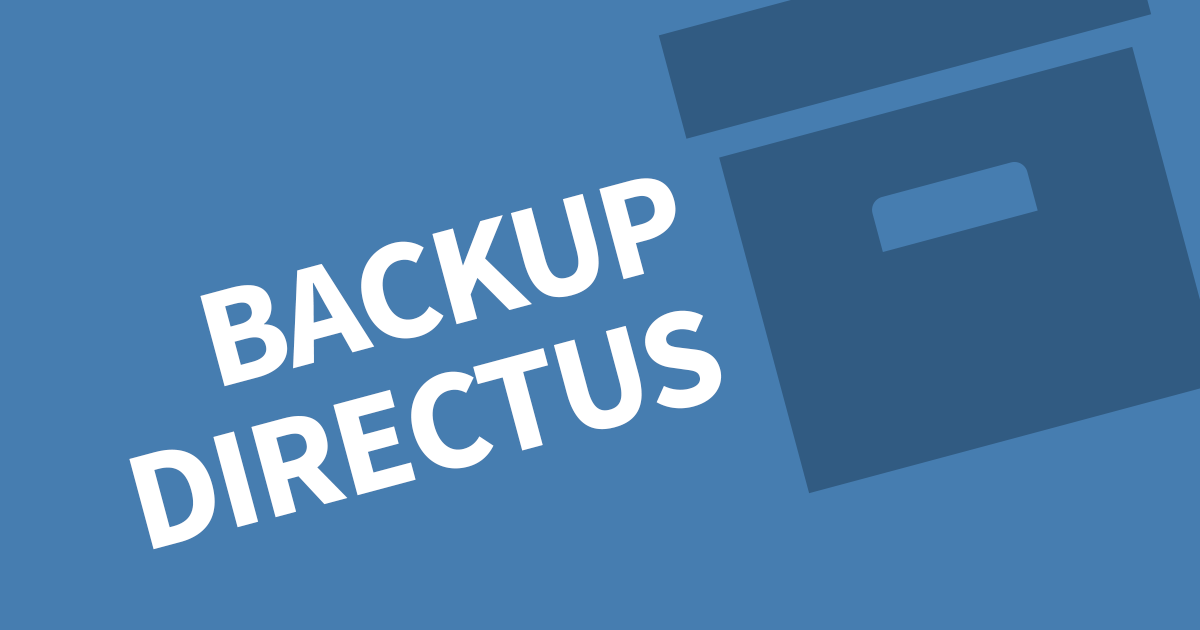 How to backup Directus