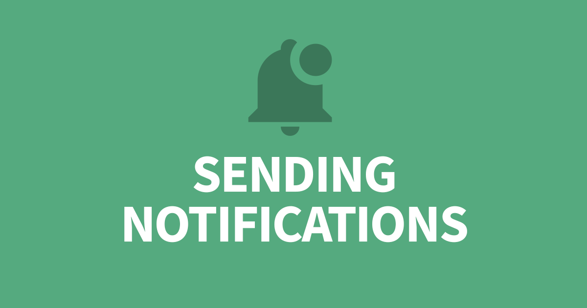How to send a Notification