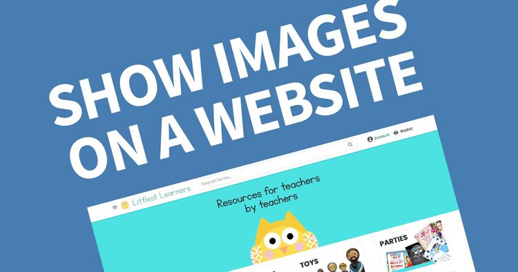 Show Images on a Website