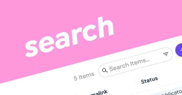 How to use Directus Search