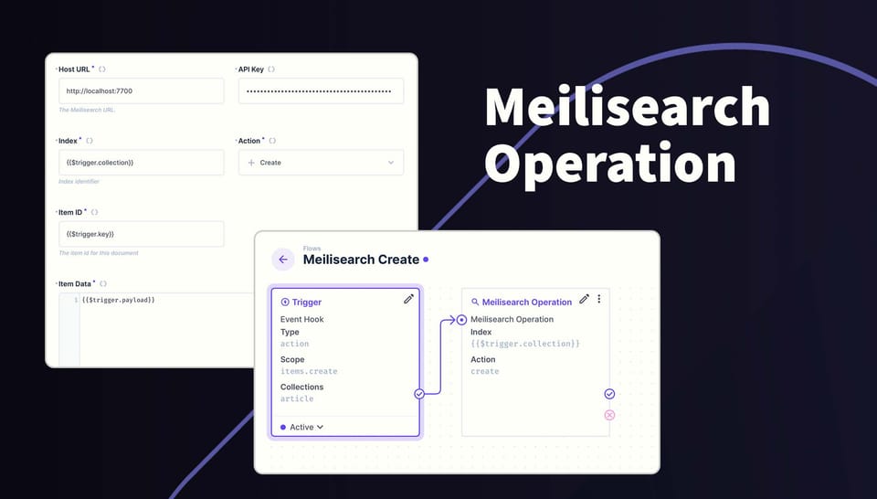 Meilisearch Operation