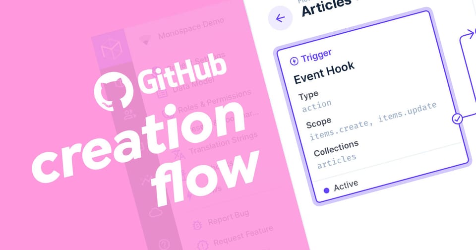 How to post Directus content to a Github repo