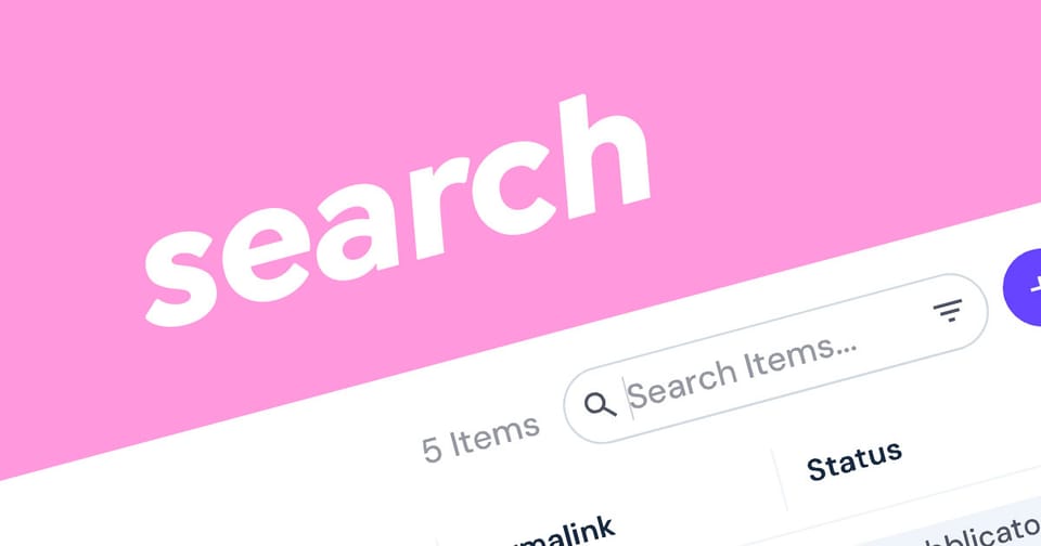 How to use Directus Search